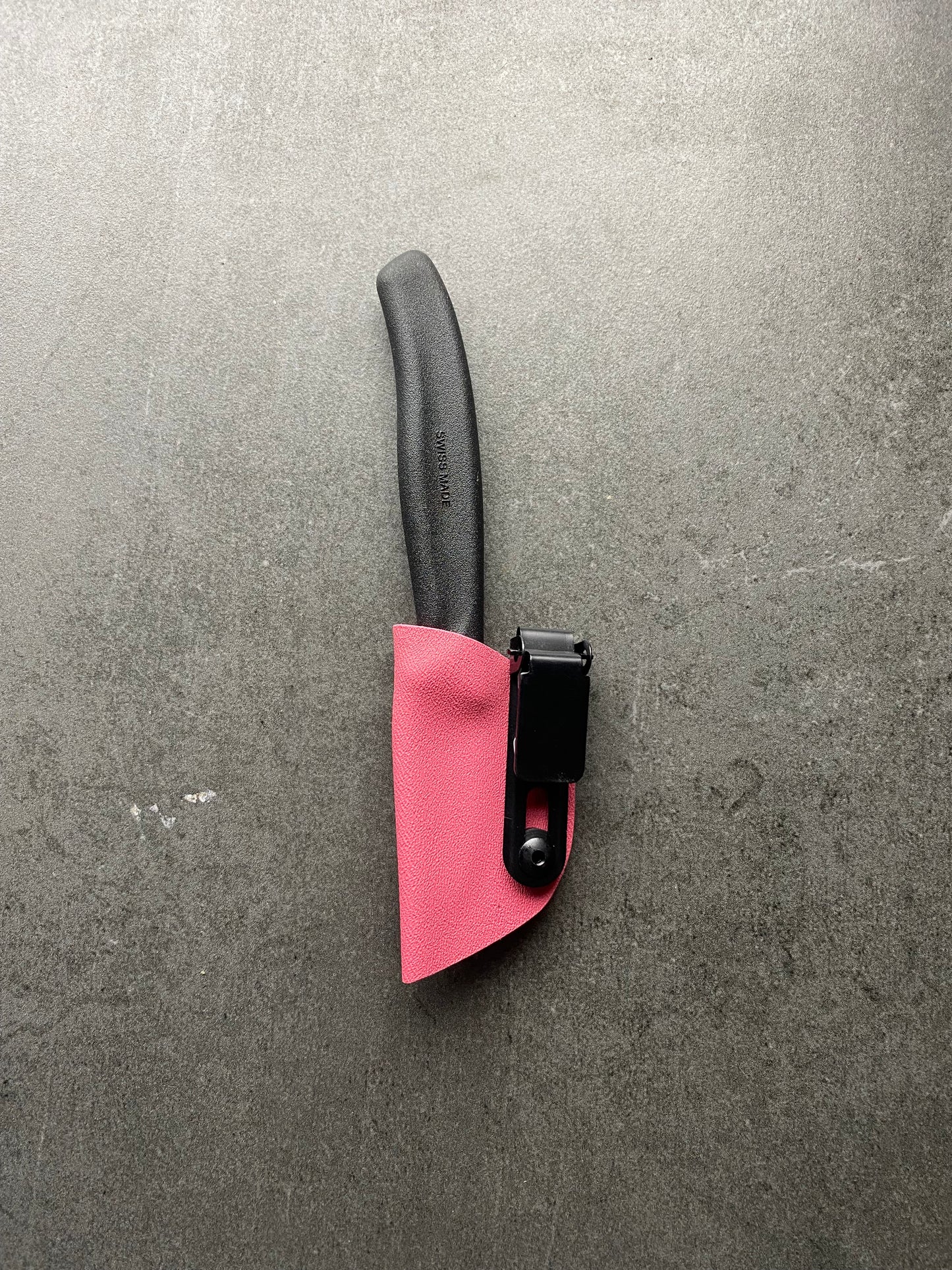 Pink kydex sheath